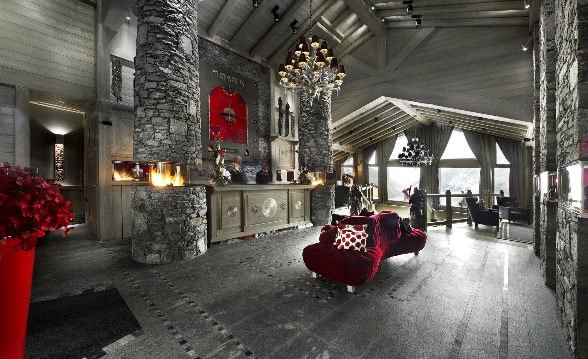 Hotel Le K2 Palace Courchevel Exterior foto